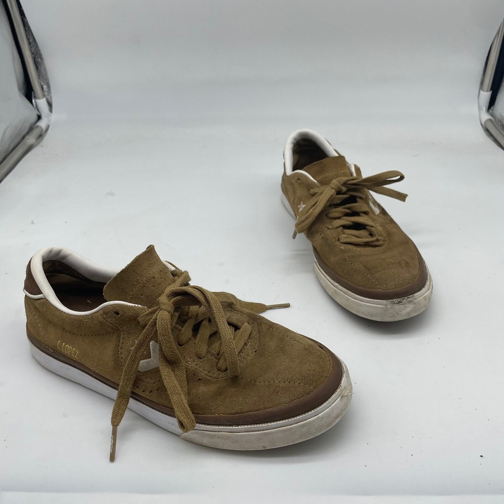 Converse CONS Louie Lopez Pro Brown Suede Skate Shoes A08488C Mens 4 Womens 5.5